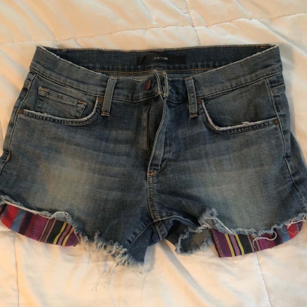 Joe's stretch denim shorts